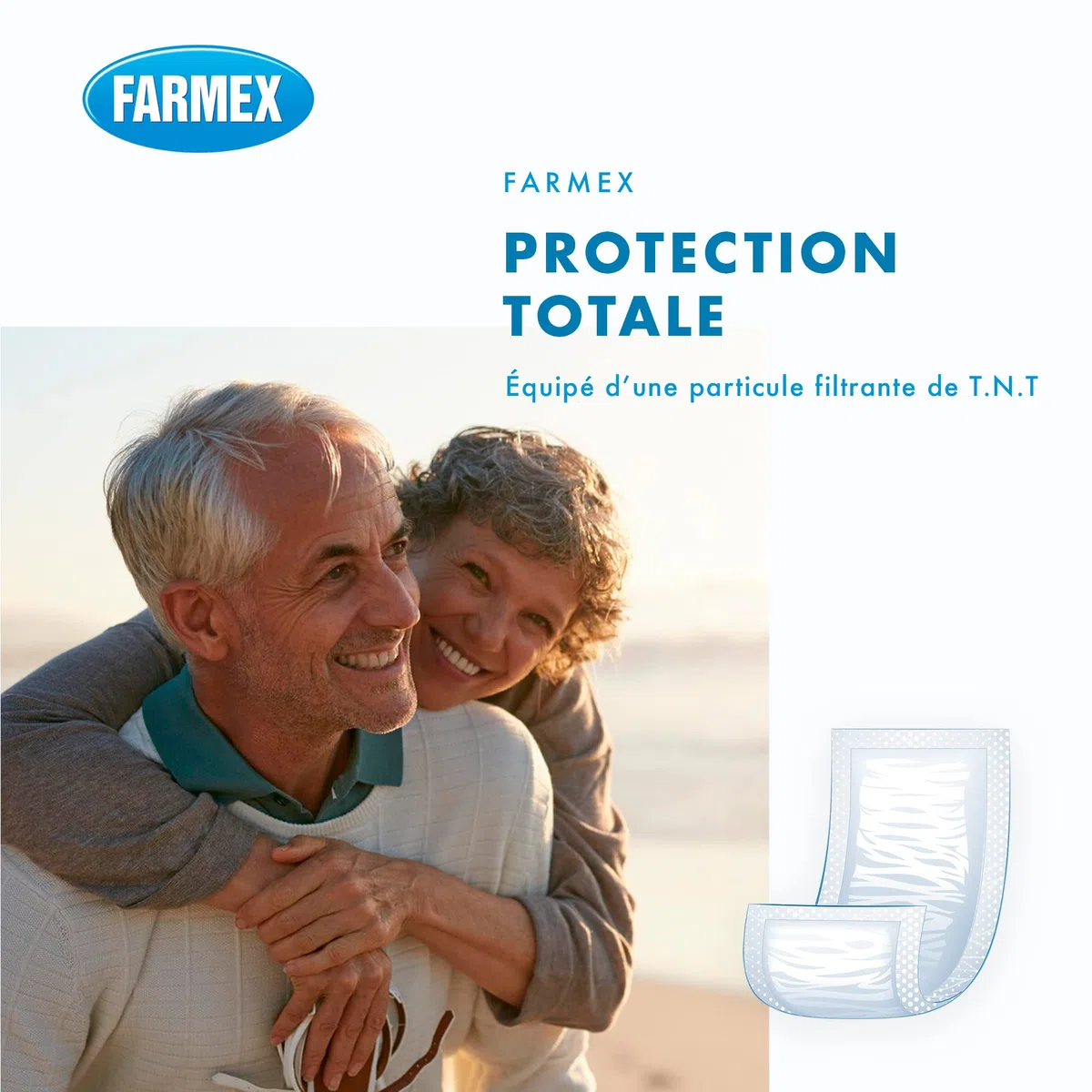 Farmex Couches Rectangulaires pour Adultes Plus avec Barrière pour Personnes Agées, Homme/Femme - Lot de 30, 30 Unités