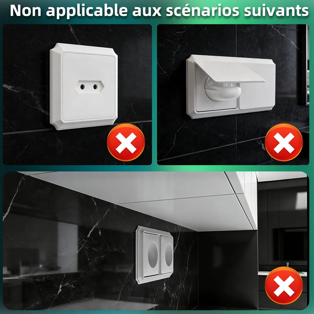Chargeur Mural Brosse à Dents électrique Compatible avec Philips Sonicare 3100 4100 5300 6100 7100 Station de Charge Prise Adaptateur