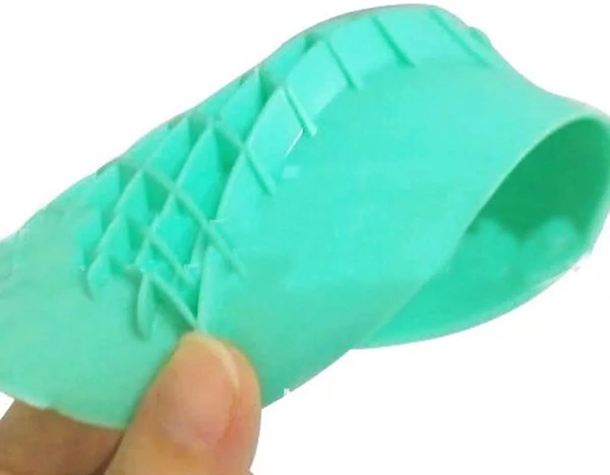 Pedimend Lot de 6 talonnettes confortables en gel double couche pour tendinite tibiale postérieure et sport - Soulagement de la douleur de la tendinite d'Achille - Soins de l'épine calcanéenne