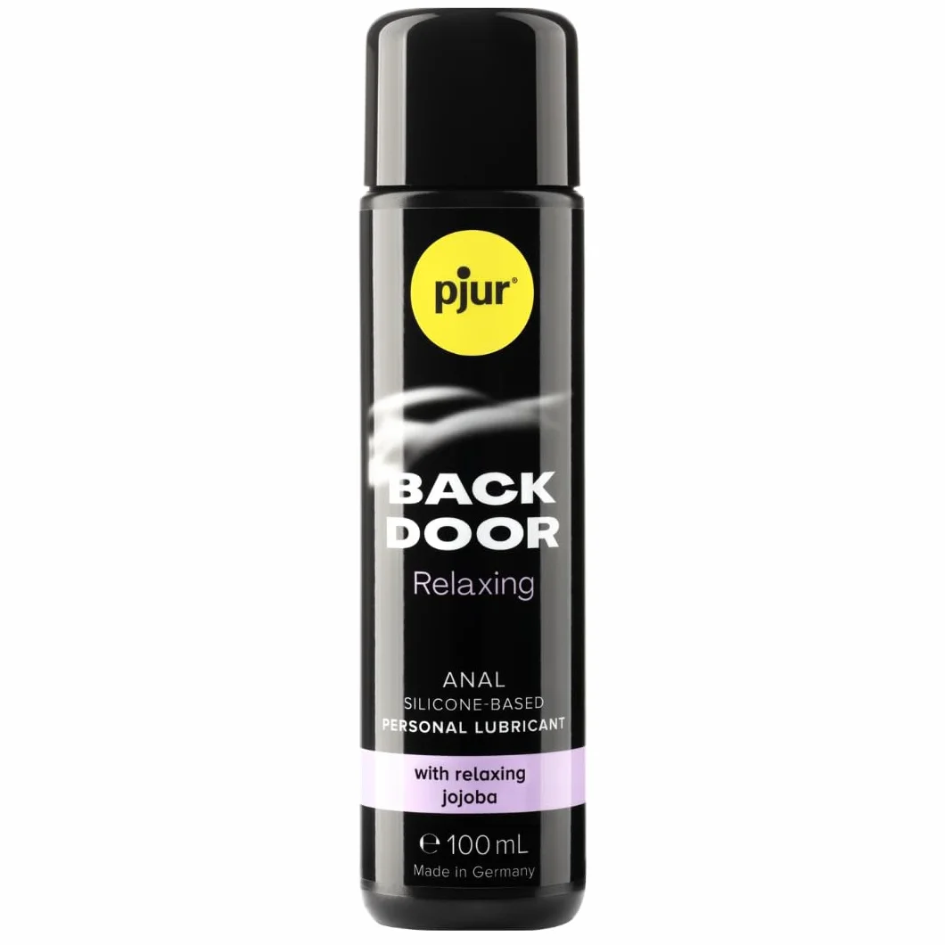 pjur BACK DOOR Relaxing Silicone Anal Glide - Gel lubrifiant anal à base de silicone - Pour le sexe anal intense (100ml)