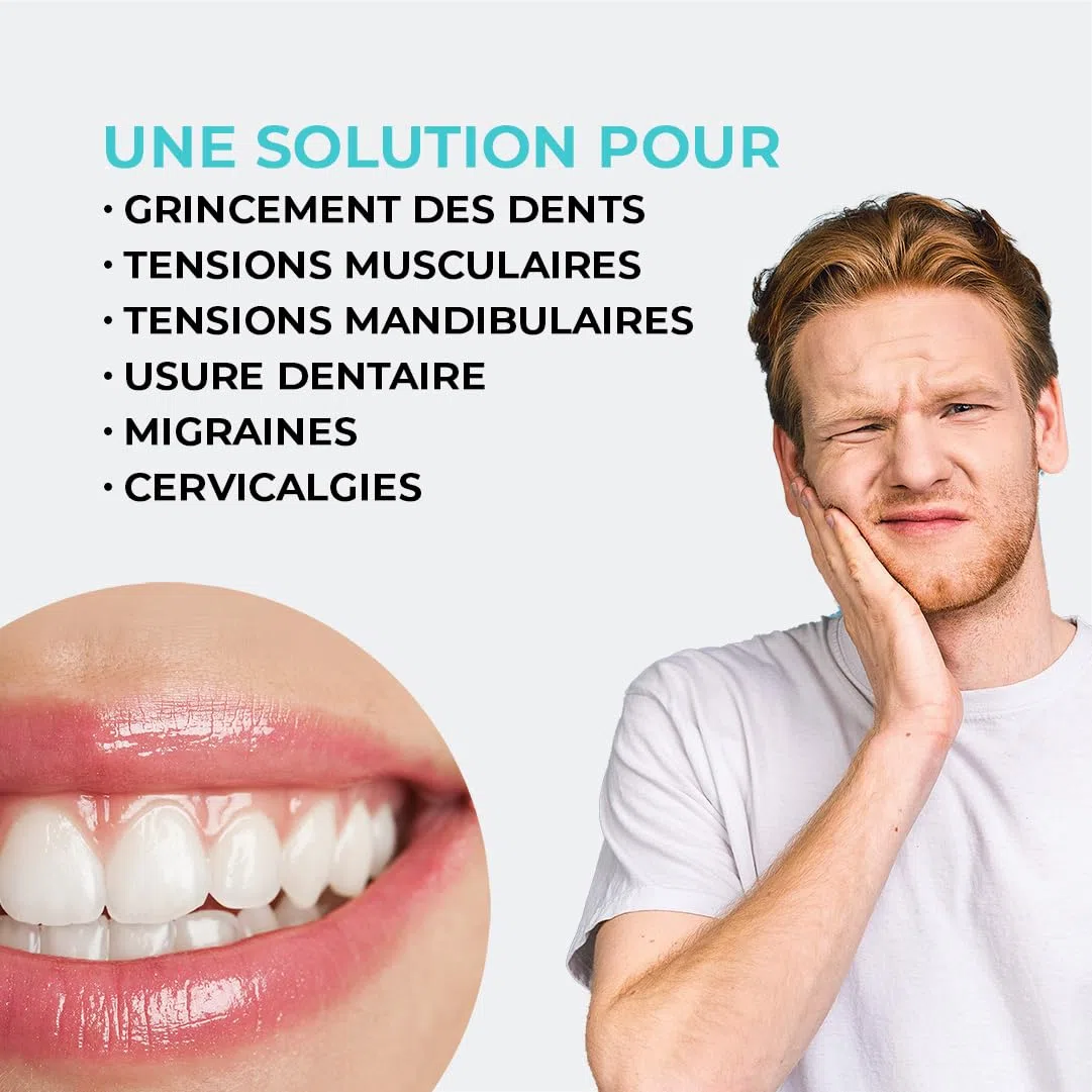 Dulàc - Gouttière Dentaire contre le Bruxisme, Dispositif Médical CE Moulable Pour Empêcher le Grincement des Dents la Nuit, pour Hommes, Femmes et Enfants à partir de 12 Ans - Doctor Bite Pro