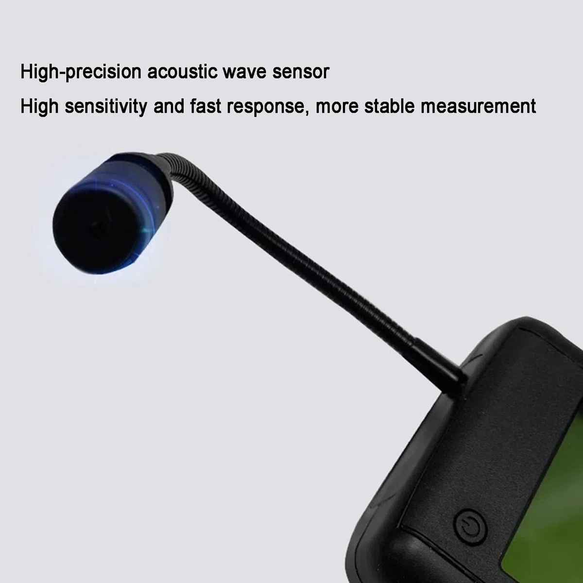 Testeur de Tension de Ceinture Sonique, Plage De Fréquence 10 Hz-680 Hz, avec Sonde De Direction Réglable, Stocker 20 Paramètres de Ceinture, Capteur Optique pour la Mesure