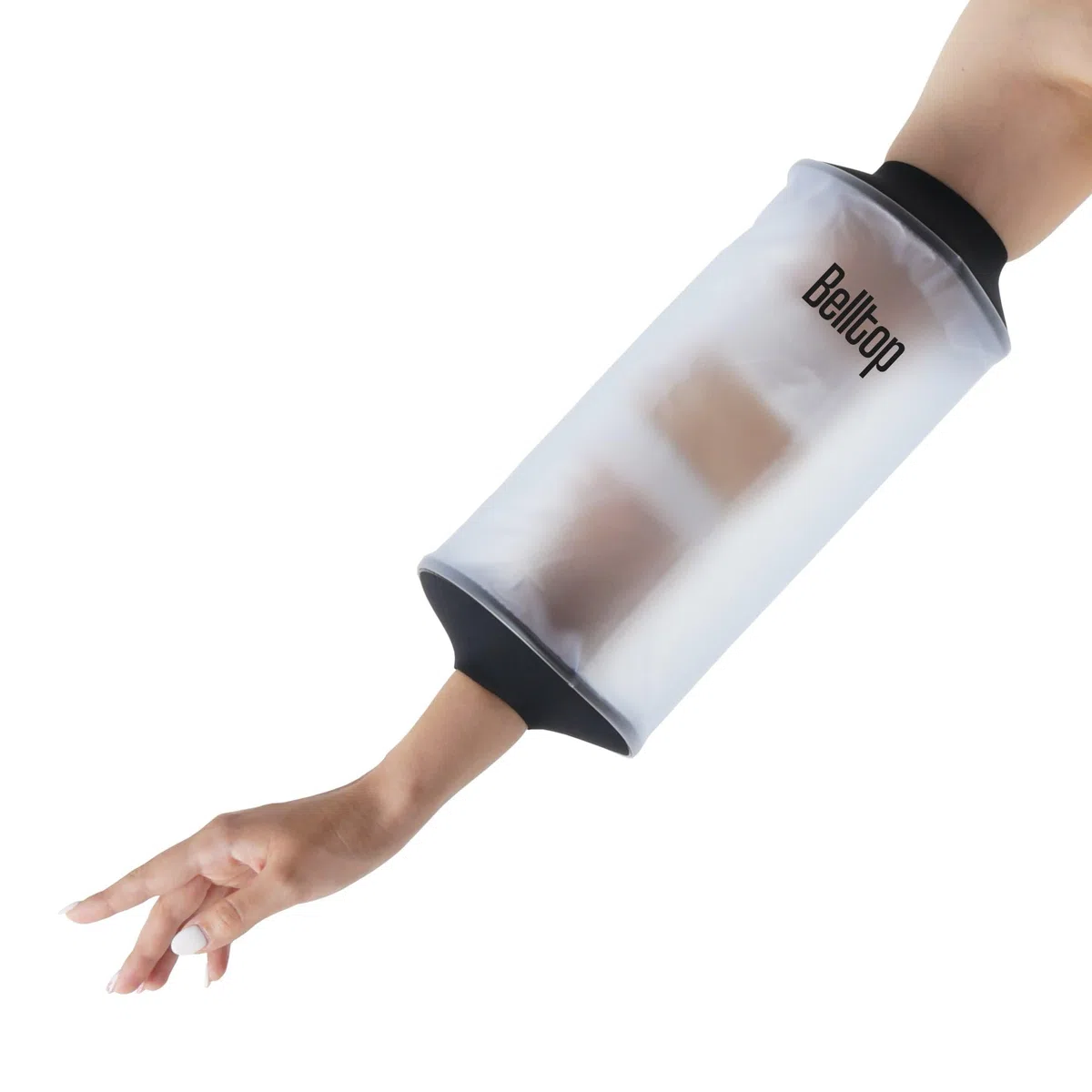 Protège PICC Bras - Picc line. Protège-plâtre bras/coudé -100% étanche. Protection plâtre douche coude: (manchon de compression bras/ bandage médical). Sac étanche Plâtre: coudière tendinite, tatouage