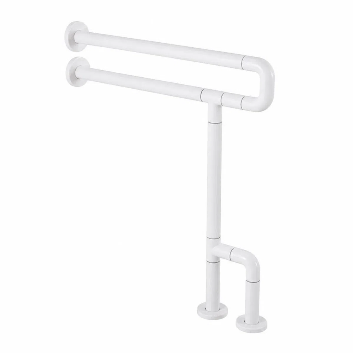 KESOTO Barre D'appui pr lle Bain | Antidérapant, Barre D'appui Murale, Robuste, Double Jambe 60CM