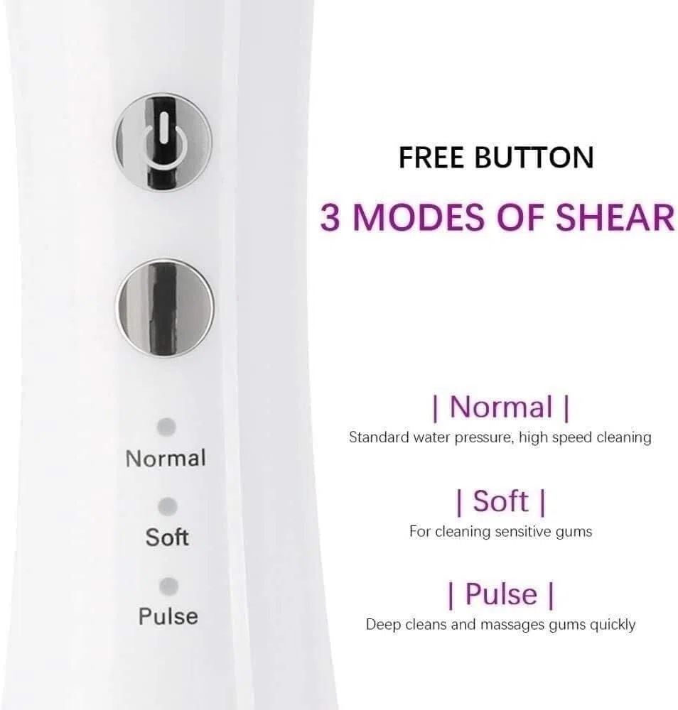 Irrigateur buccal Portable, irrigateur électrique Professionnel Rechargeable par USB, 3 Modes, Nettoyeur de Dents étanche