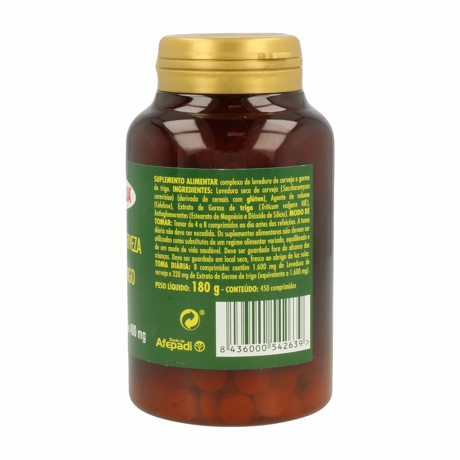 Levure de bière + Germe de blé 450 comprimés