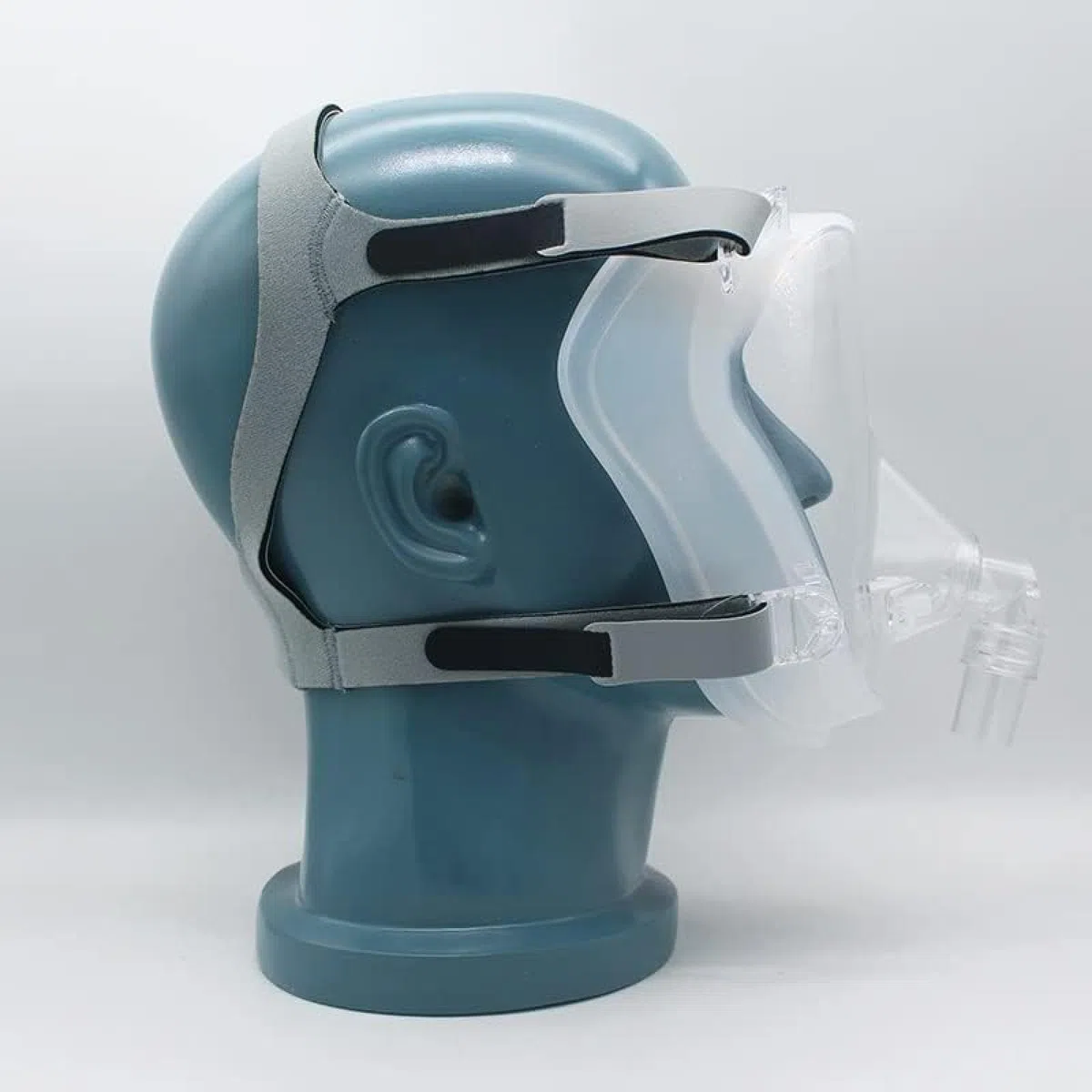 Dispositifs Anti-ronflement, Masque Complet pour arrêter Le ronflement, Masque Nasal, Sangle respiratoire Anti-ronflement pour Le Sommeil, avec Couvre-Chef, Respiration