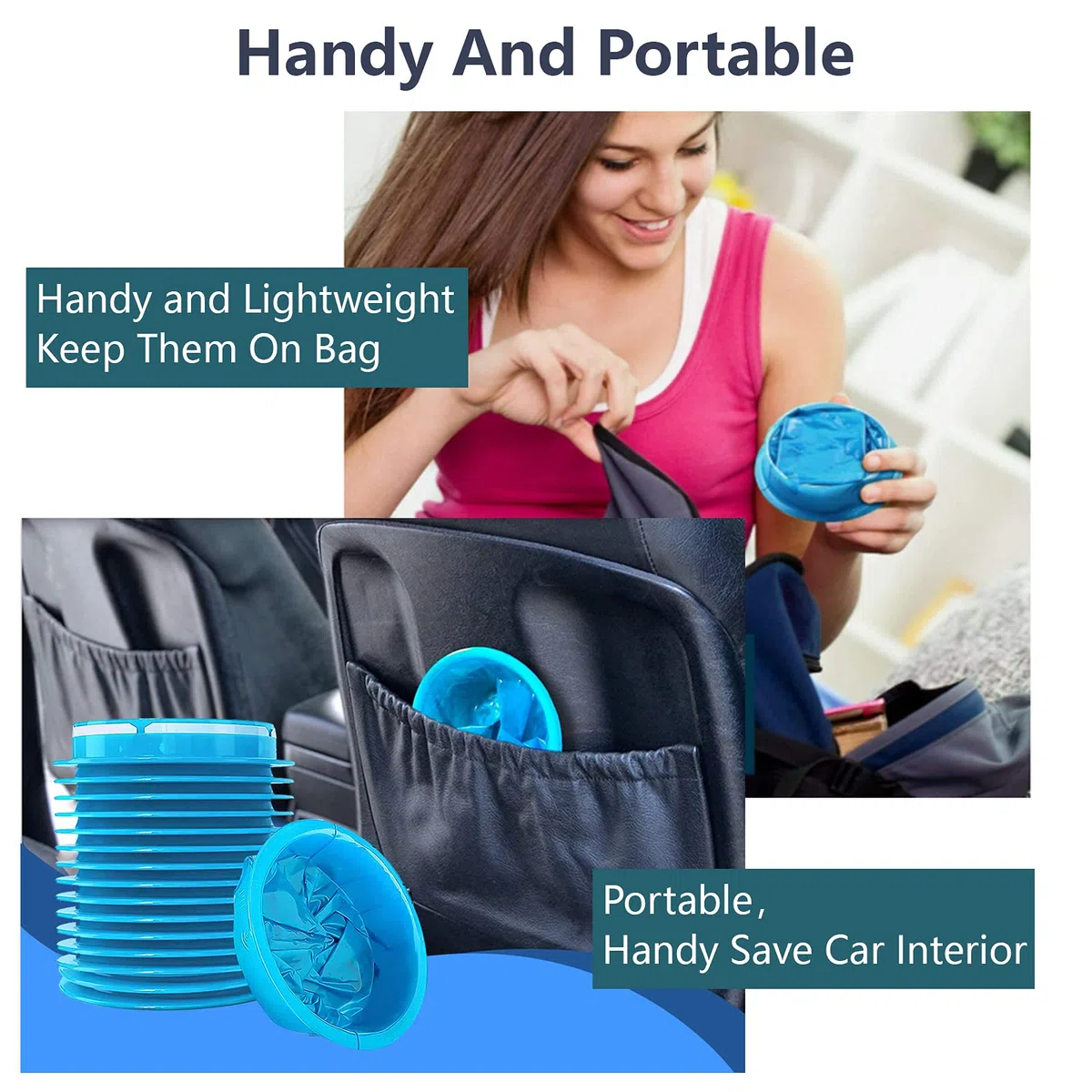 Hion Lot de 27 sacs à vomir jetables de 1000 ml, résistants aux fuites, de qualité médicale, portables, parfaits pour les maladies des transports, des voitures et des avions, les femmes enceintes