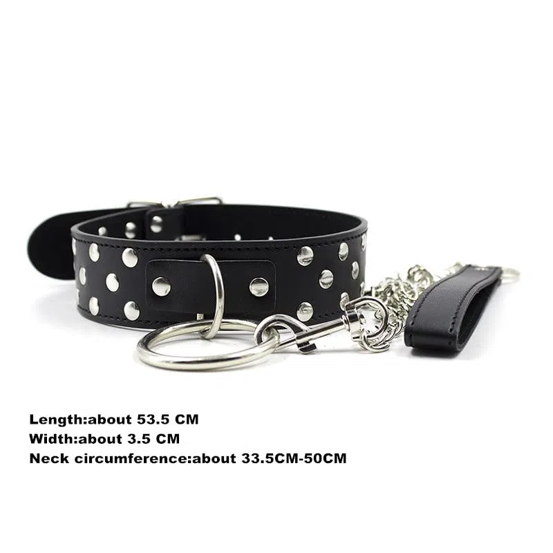 Collier sexe esclave sm érotique avec lignes en cuir torique servitude de lit collier harnais fétiche jouets sexuels, Noir , taille unique