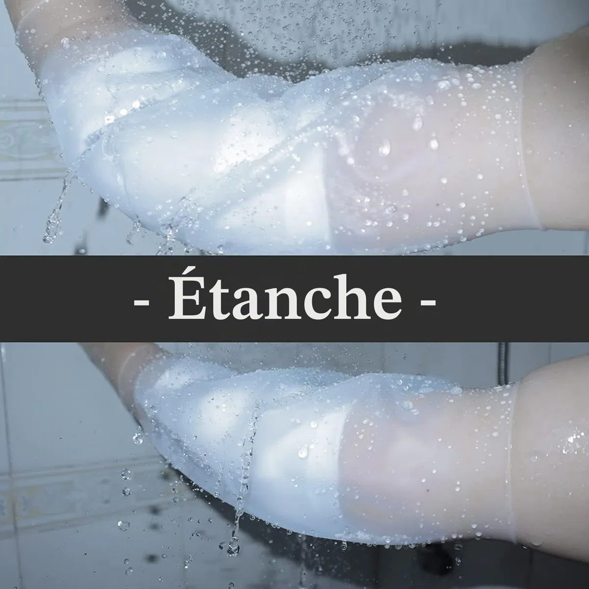 Housse de protection imperméable pour adulte PICC Line pour chimiothérapie, bras central Elbow pour adulte et enfant (S)