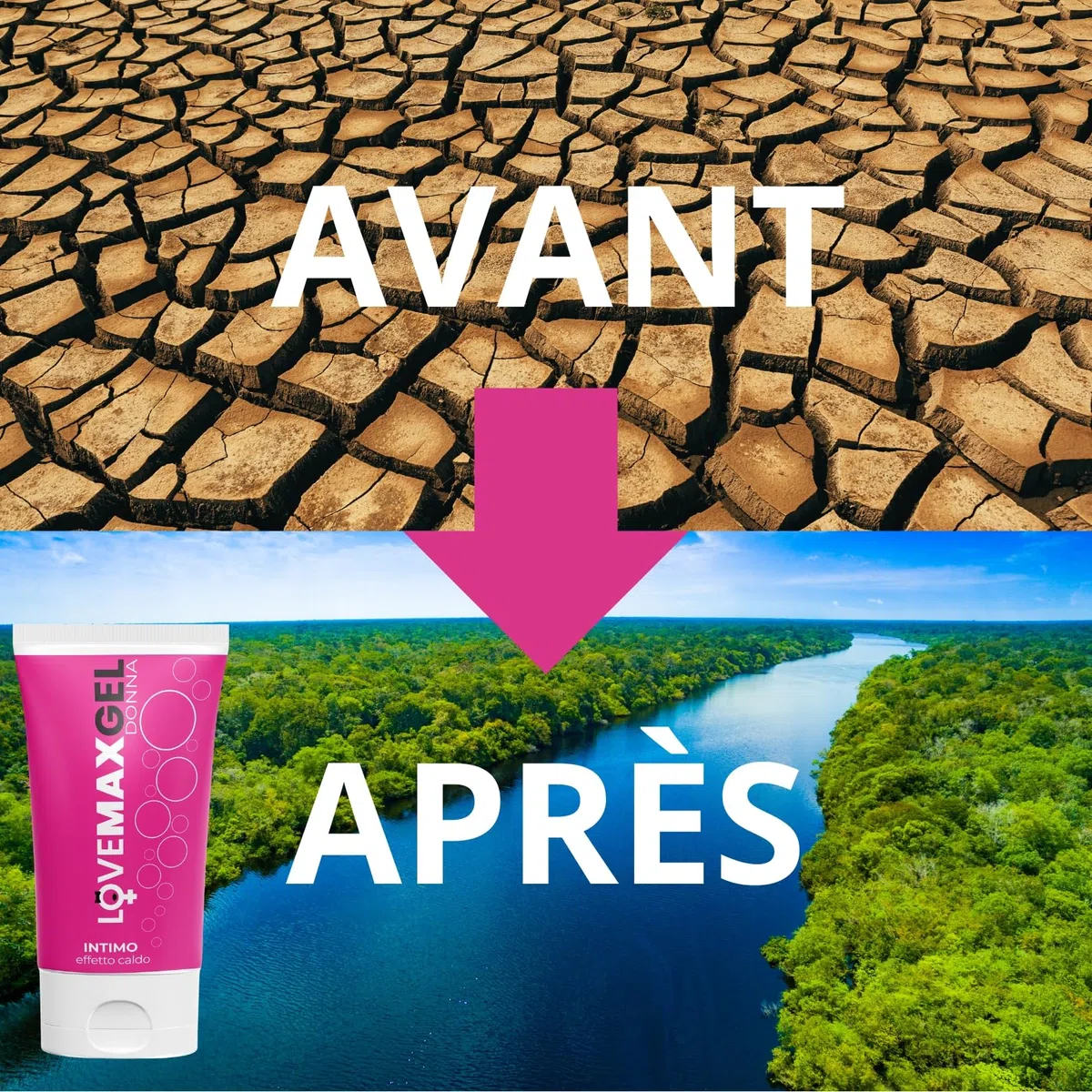 Gel lubrifiant excitant pour femme organisme intense clitoridien - Aphrodisiaque effet immédiat femme puissant - 50 ml