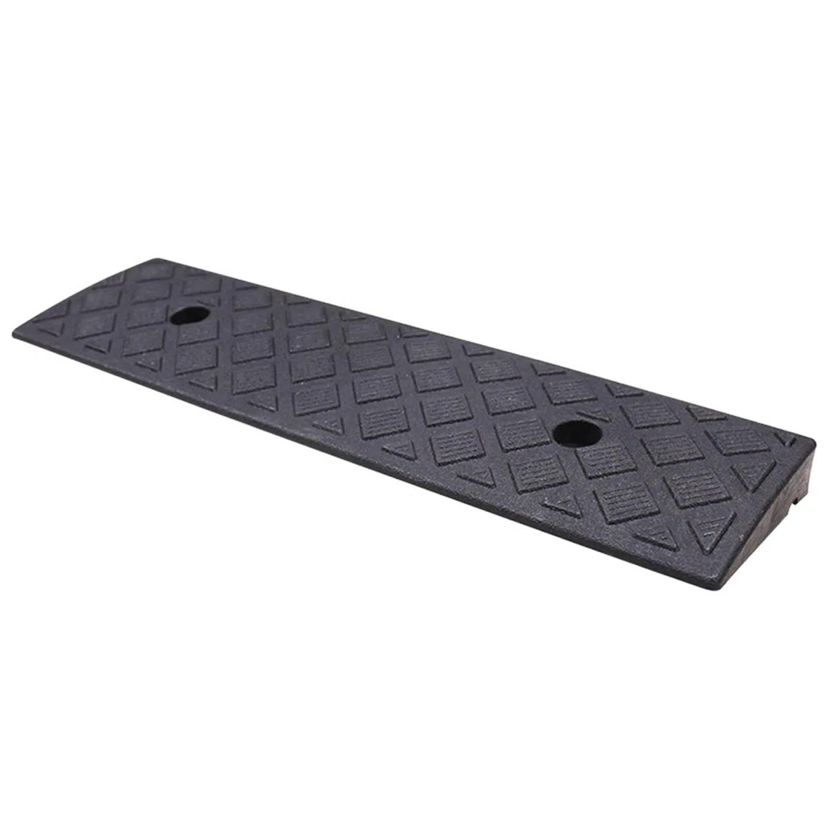 Rampe De Seuil De Porte en Caoutchouc, 3cm Rampes De Bordure en Caoutchouc, Rampes De Seuil Robuste, Rampe De Garage Antidérapante