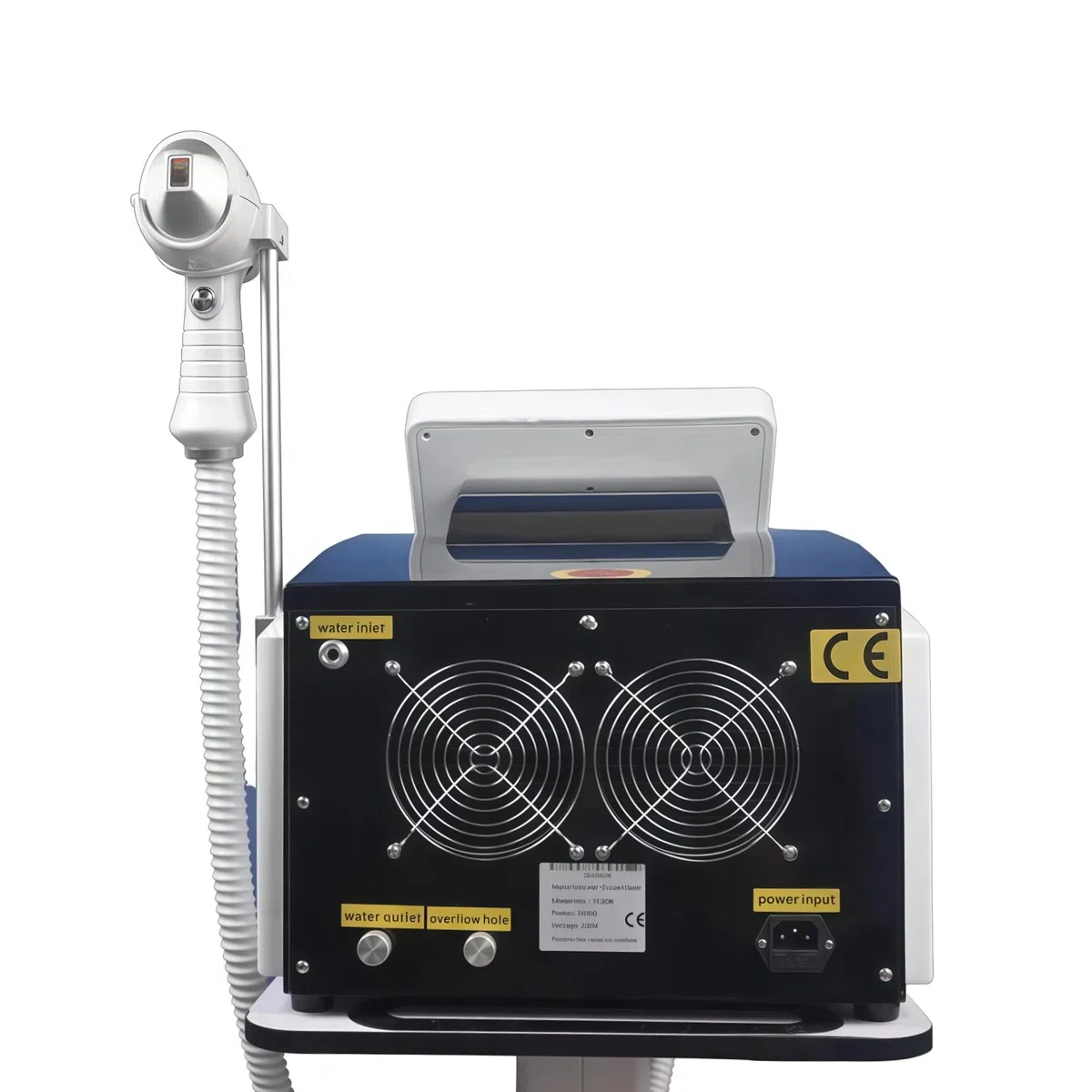 Appareil professionnel d'épilation laser diode 808 nm, 3 longueurs d'onde, refroidissement par point de glace, épilation définitive du visage et du corps, certifié CE.