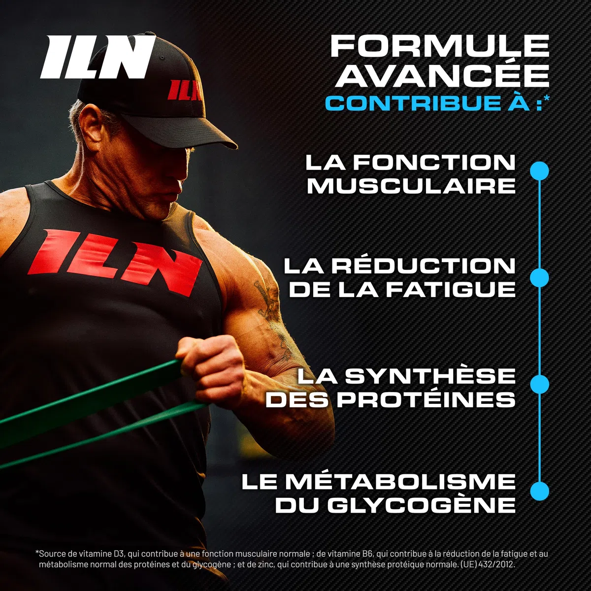 ILN - Tribulus terrestris puissant en gélules pour femmes et hommes - Équivalent 6000 mg, 98% de saponines, extrait 20:1, 90 gélules végétariennes