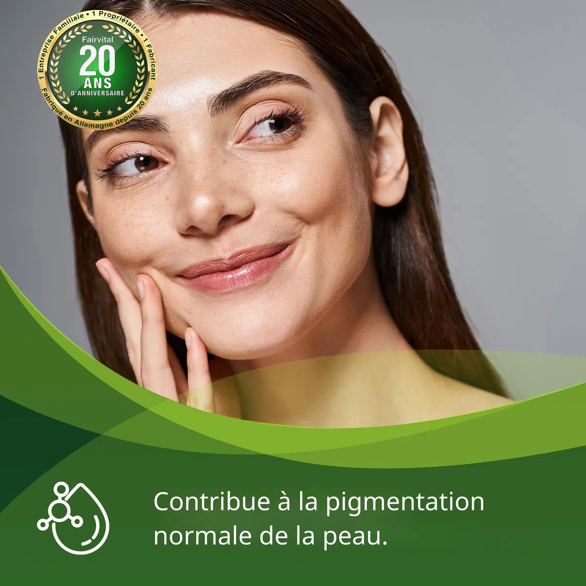fairvital, Complexe de cuivre, 240 comprimés, 2 mg de cuivre par comprimé, faciles à avaler, de qualité contrôlée et hautement dosés, 100% végétaliens, fabriqués en Allemagne