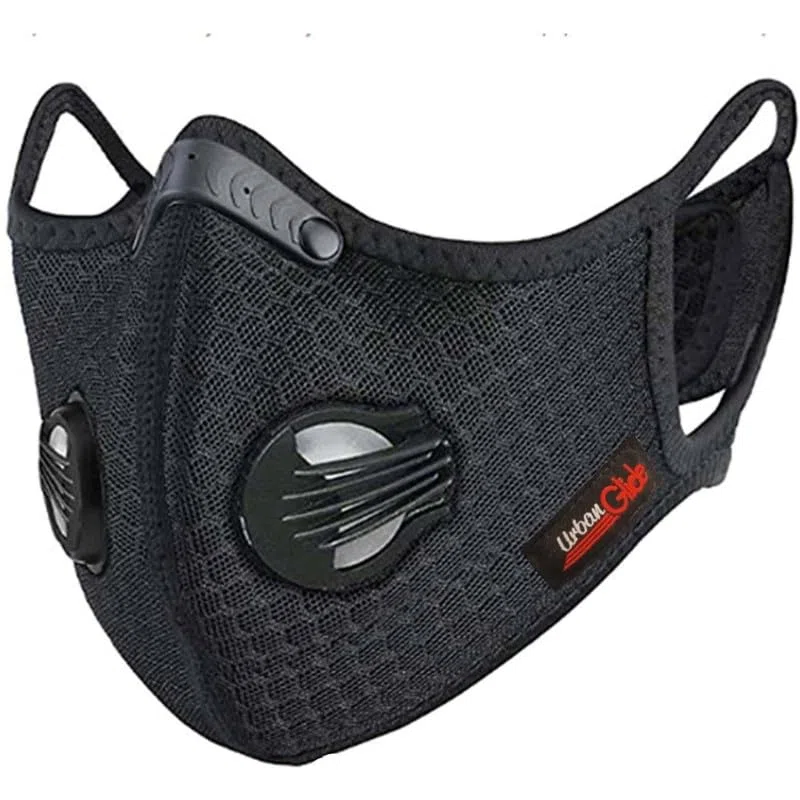 UrbanGlide Masque Noir – Protection respiratoire filtrante pour déplacements urbains