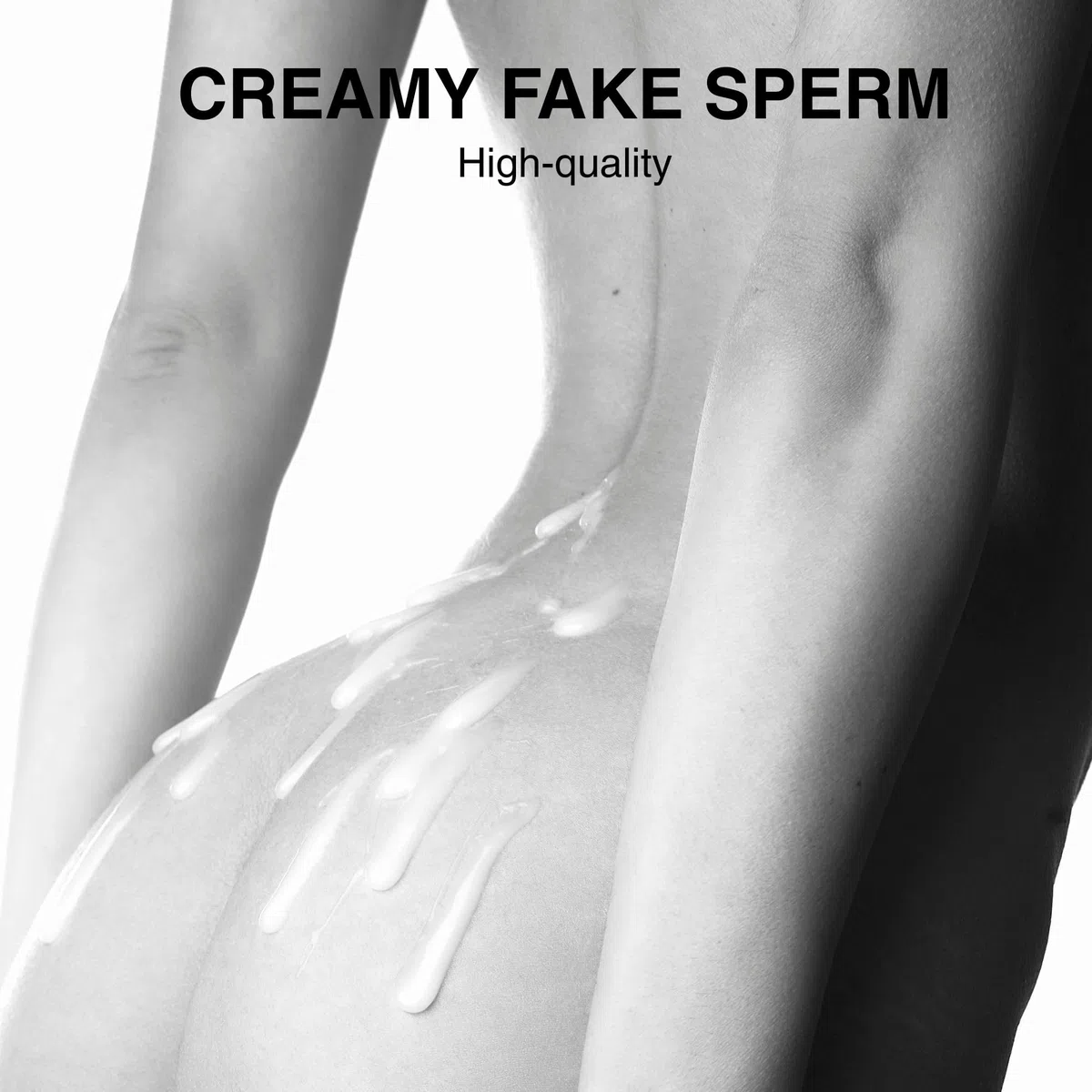 Strap-On-Me Lubrifiant Faux Sperme Creamy – Faux Sperme pour Sensation Réelle – Texture Aqueuse Type Sperme, Lubrifiant Sexuel Couple – Compatible avec les Sextoys et les Préservatifs150ml