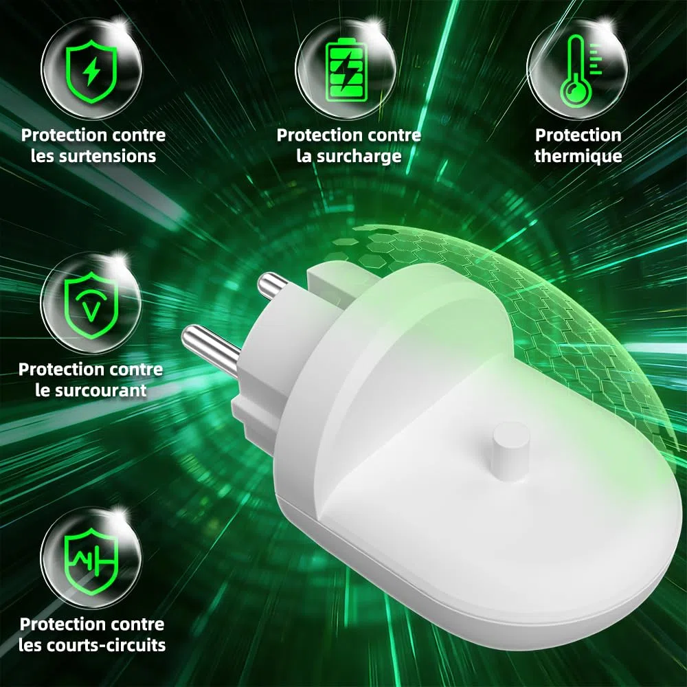 Chargeur Mural Brosse à Dents électrique Compatible avec Philips Sonicare 3100 4100 5300 6100 7100 Station de Charge Prise Adaptateur