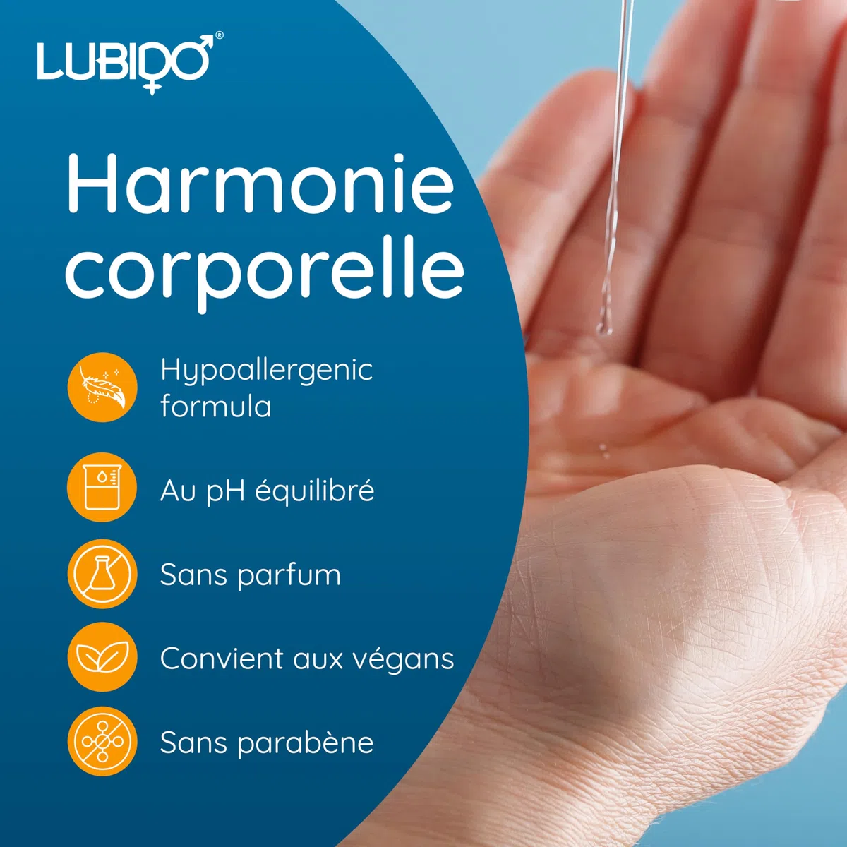 Lubido Gel Lubrifiant Anal à l’Aloe Vera à Base d’Eau - 250 ml