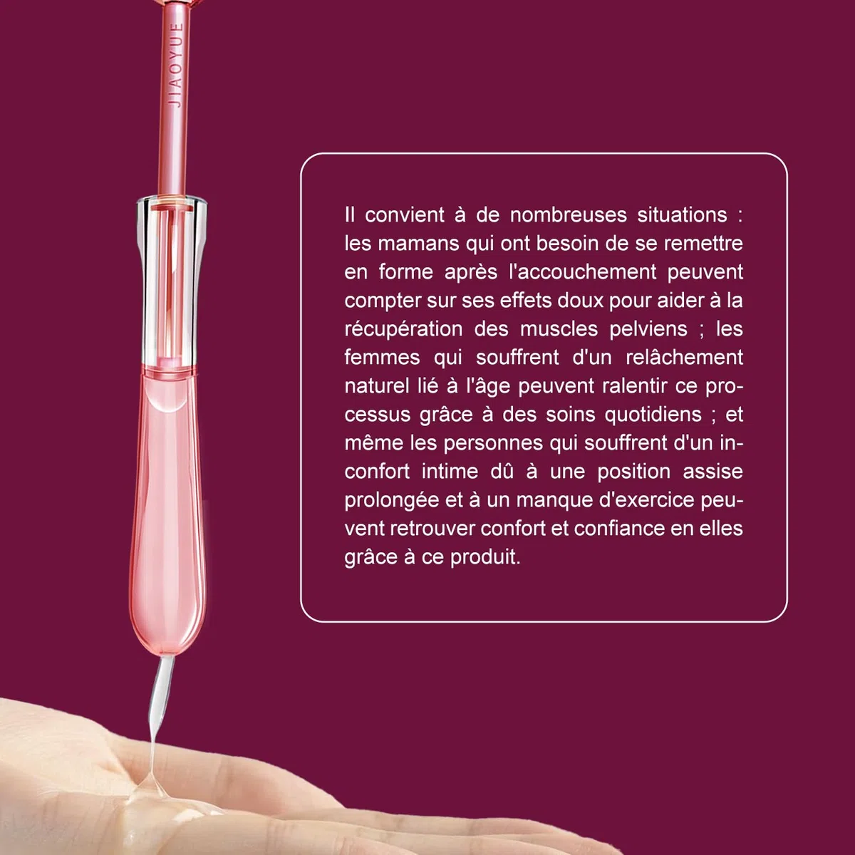 Gel raffermissant intime - Un gel raffermissant intime naturellement formulé qui améliore l'élasticité du vagin et restaure le confort et la fermeté de la zone intime - 5PCS