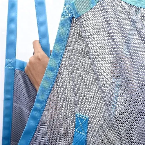 Sangle de levage pour patient avec support de tête – Jambes divisées pour un transfert et un positionnement en toute sécurité – Idéal pour les personnes âgées et les soins bariatriques