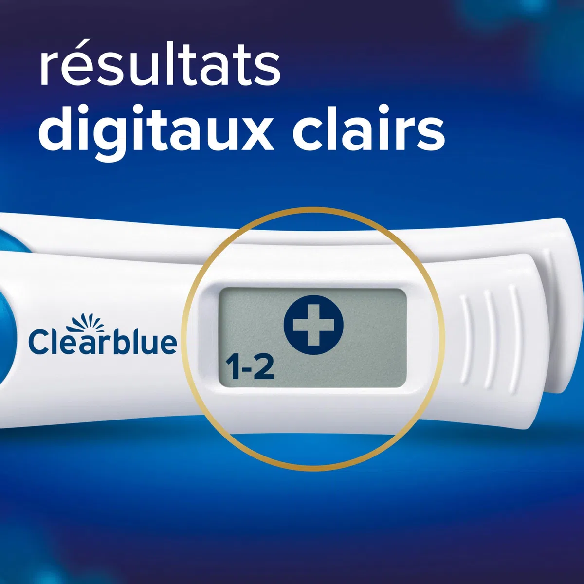 Clearblue Test De Grossesse Digital Avec Estimation De l’Âge De La Grossesse, Le Seul Test Qui Vous Indique Le Nombre De Semaines, 2 Tests Digitaux