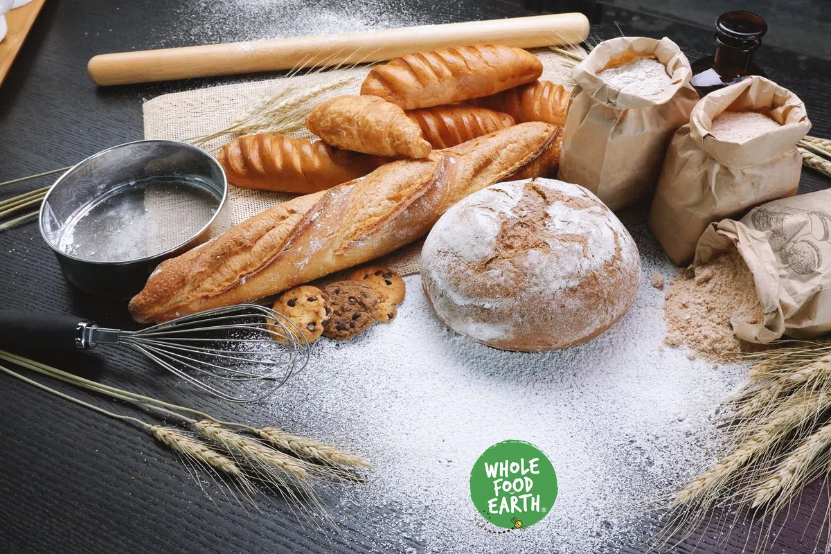 Wholefood Earth Farine de Seigle Bio 3kg - 100% Complet, Sans OGM, Vegan