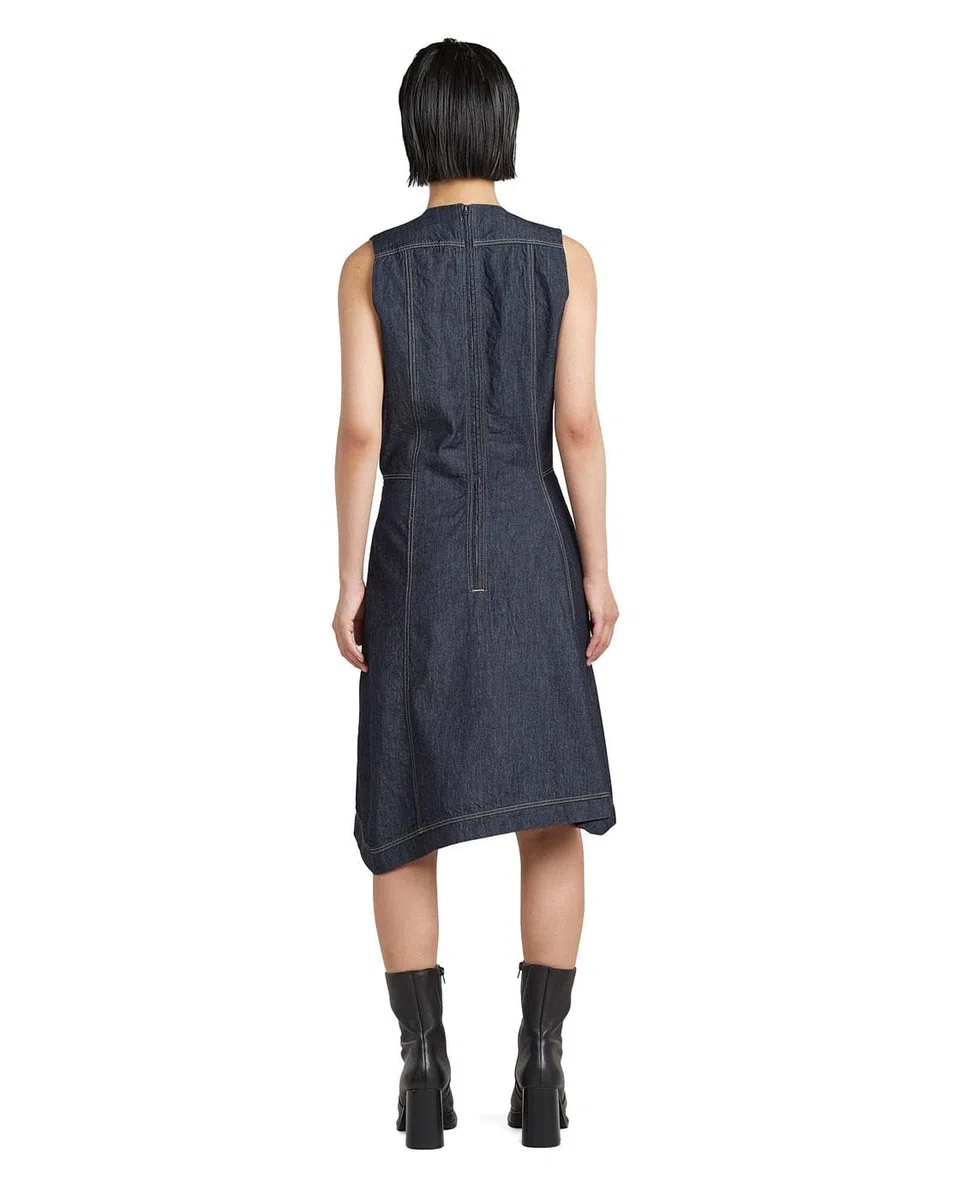 G-Star Short Flare Dress SL WMN Dress Femme (Lot de 1)