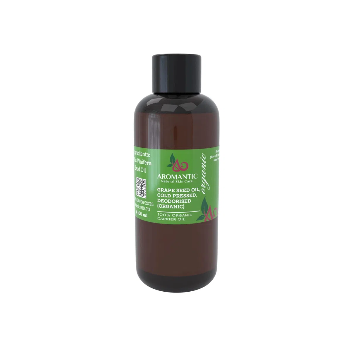 Huile de Pépin de Raisin Bio – Huile Porteuse Légère et à Absorption Rapide pour le Visage & le Corps, Hydratant Non Gras 50 ml (5 Kg)