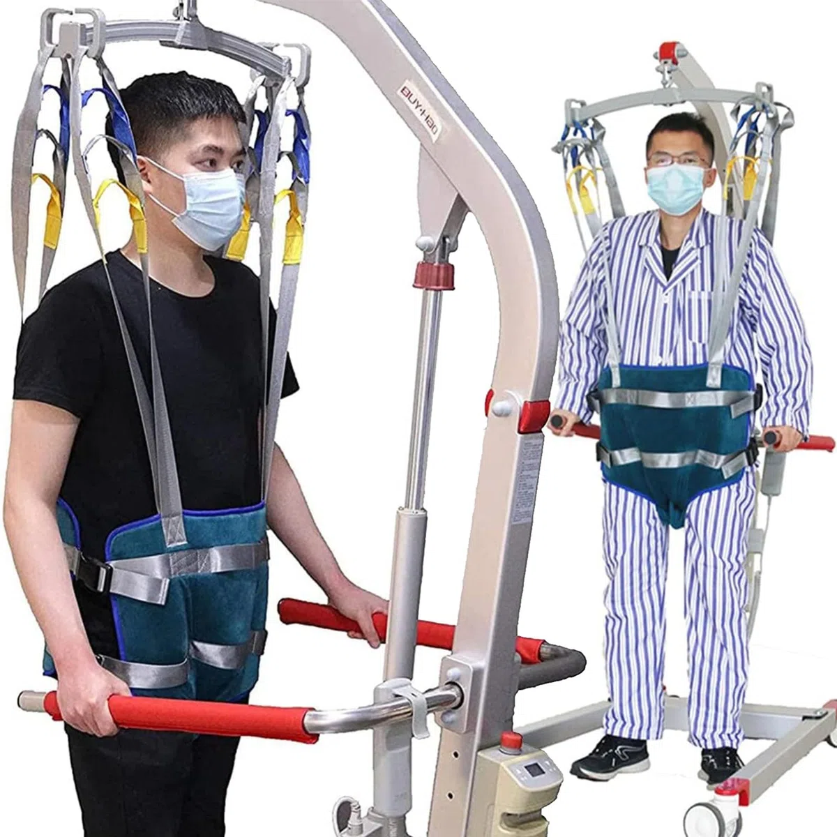 Harnais De Marche Sangle D'aide À La Marche Debout Prenant En Charge Entraîneurs De Jambes Harnais De Marche Assisté Par Le Patient Élingues De Supports Dorsaux Entraîneurs De Jambe L