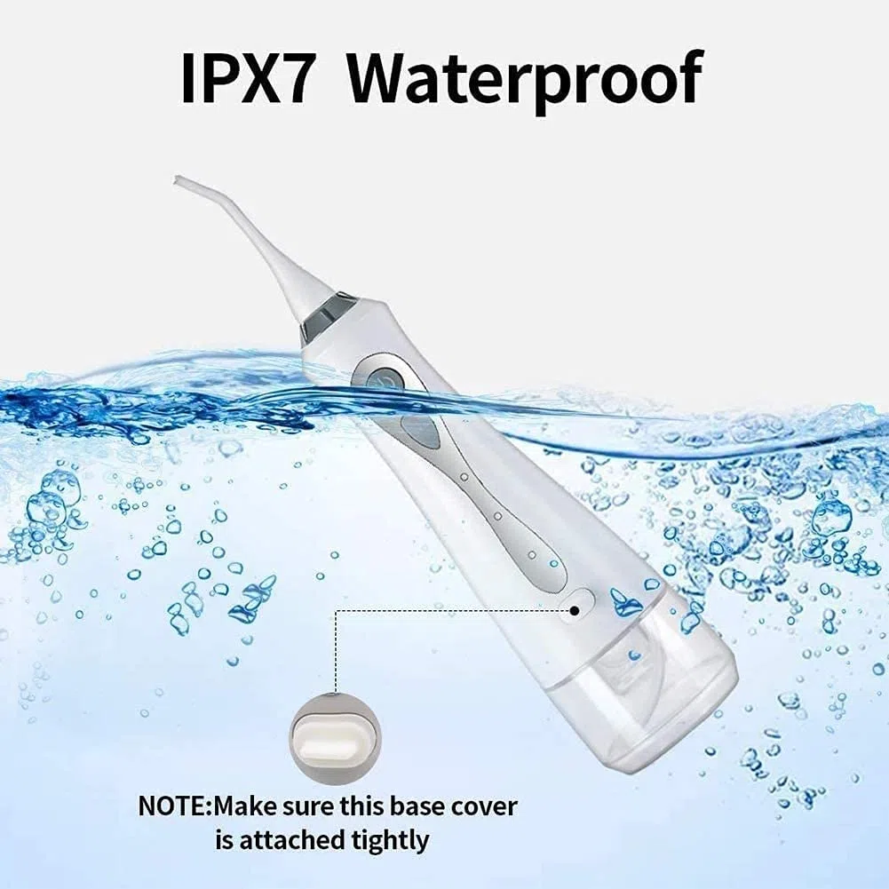 Hydropulseur sans Fil, hydropulseur Multifonction Portable, Rechargeable par USB, étanche IPX7, irrigateur buccal Dentaire de Voyage à Domicile