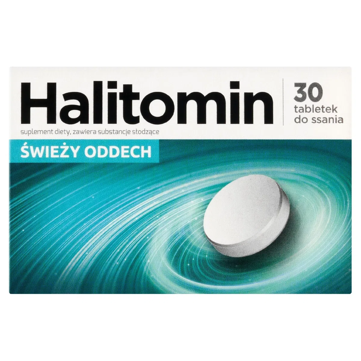 HALITOMIN - 30 pastilles - Aide à conserver une haleine fraîche plus longtemps et à laisser une agréable sensation de fraîcheur en bouche