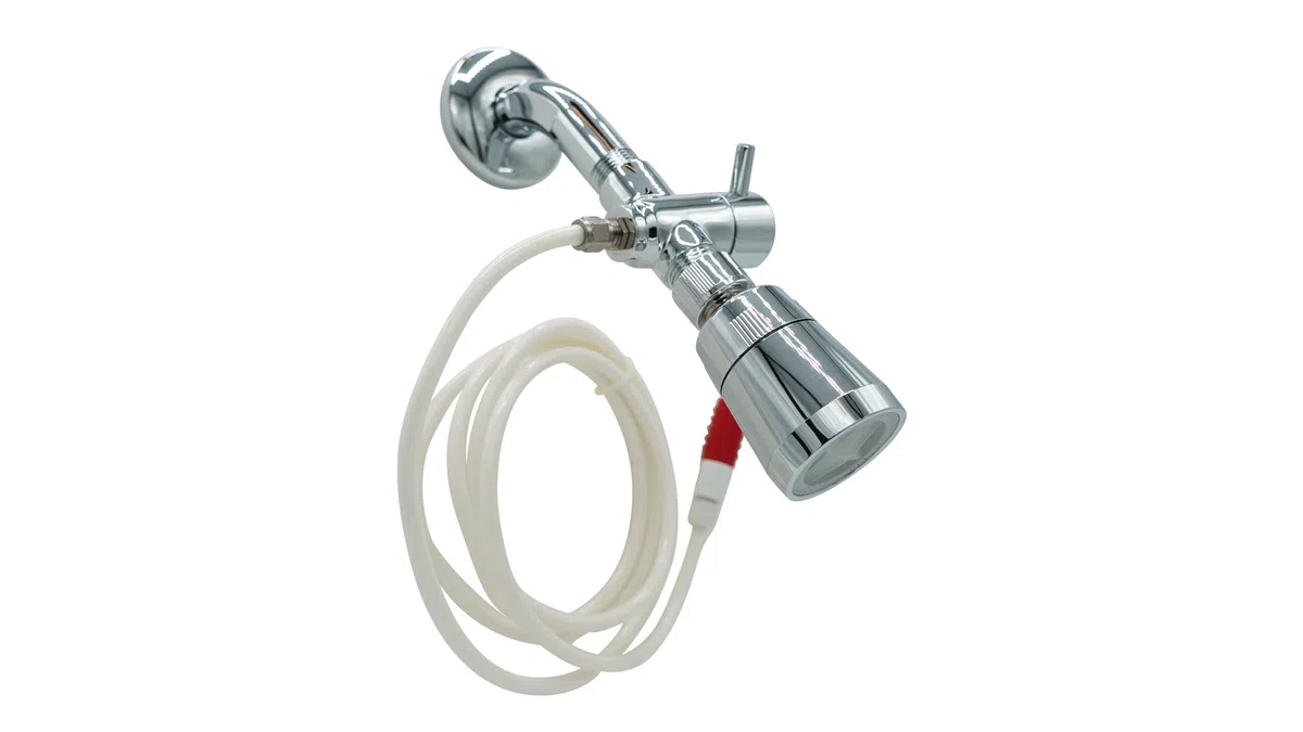ShowerBreeze - Irrigateur buccal dentaire à jet d'eau, hydropulseur avec 2 médiators