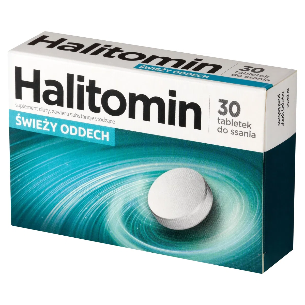 HALITOMIN - 30 pastilles - Aide à conserver une haleine fraîche plus longtemps et à laisser une agréable sensation de fraîcheur en bouche