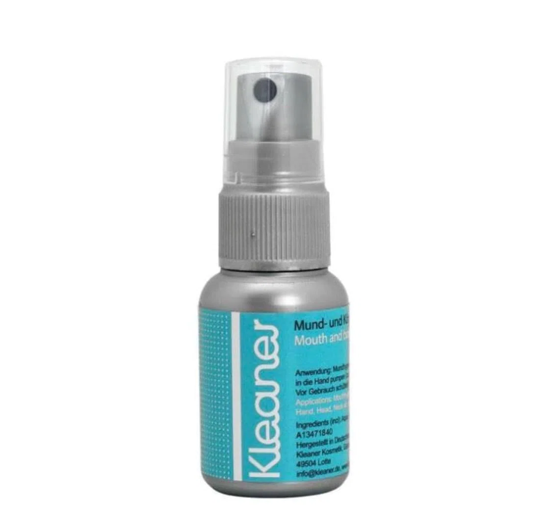 Kleaner Nettoyant Hygiène buccale et corporelle l nettoie et protège (30ml) Gris