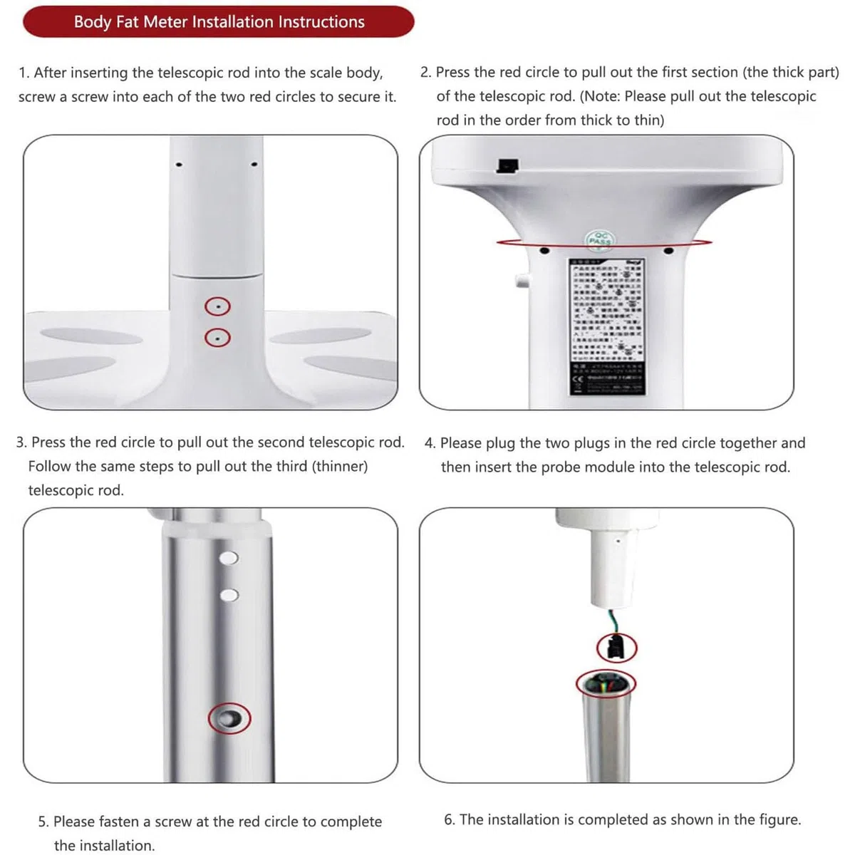 Balance médicale numérique, balance professionnelle pour médecin, balance de taille et de poids à ultrasons avec écran LCD, instrument de mesure automatique de la graisse corporelle