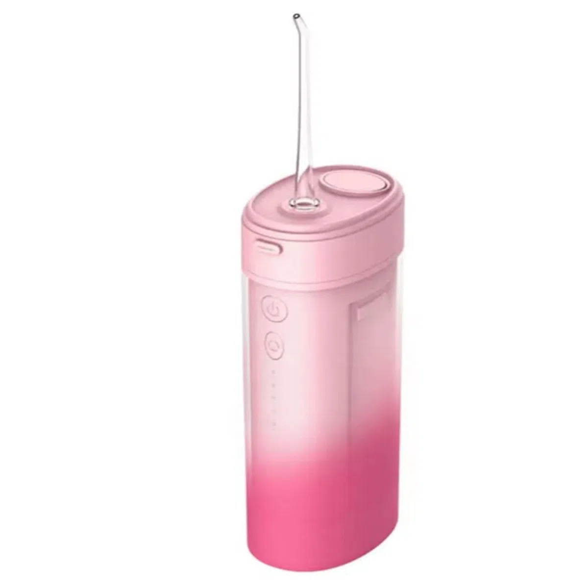 Irrigateur buccal Portable, nettoie et blanchit Les Dents en Profondeur, hydropulseur étanche, Rechargeable pour Une Utilisation en Voyage (Pink)