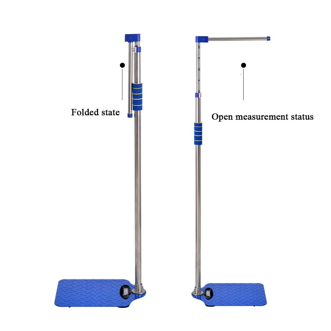 Balance de taille et de poids, balance médicale numérique à écran LCD, stadiomètre corporel intelligent portable, balance de salle de bain, conception détachable, balance multifonctionnelle électroni
