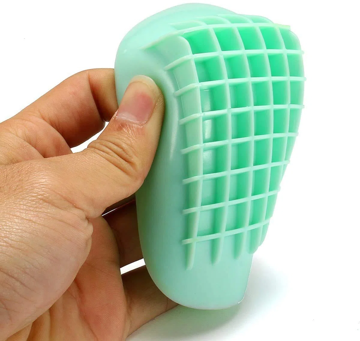 Pedimend Lot de 6 talonnettes confortables en gel double couche pour tendinite tibiale postérieure et sport - Soulagement de la douleur de la tendinite d'Achille - Soins de l'épine calcanéenne
