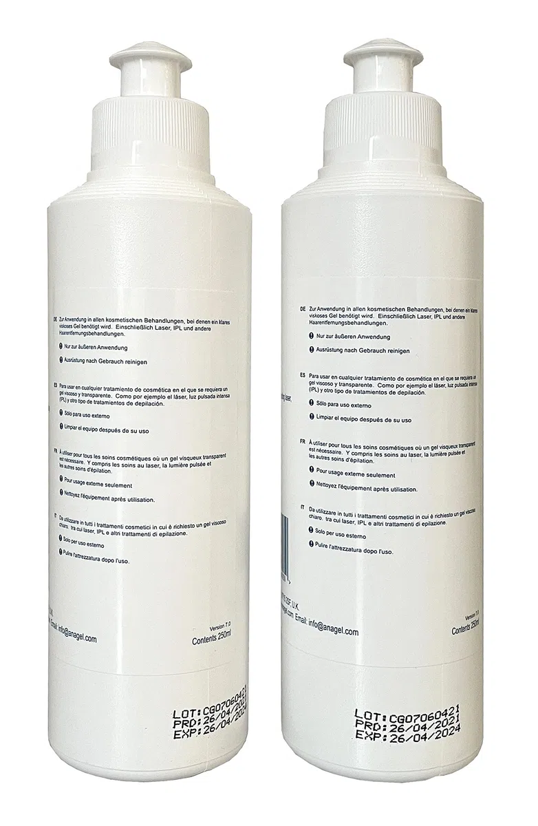 Anagel Gel cosmétique IPL/laser, 2 x 250 ml