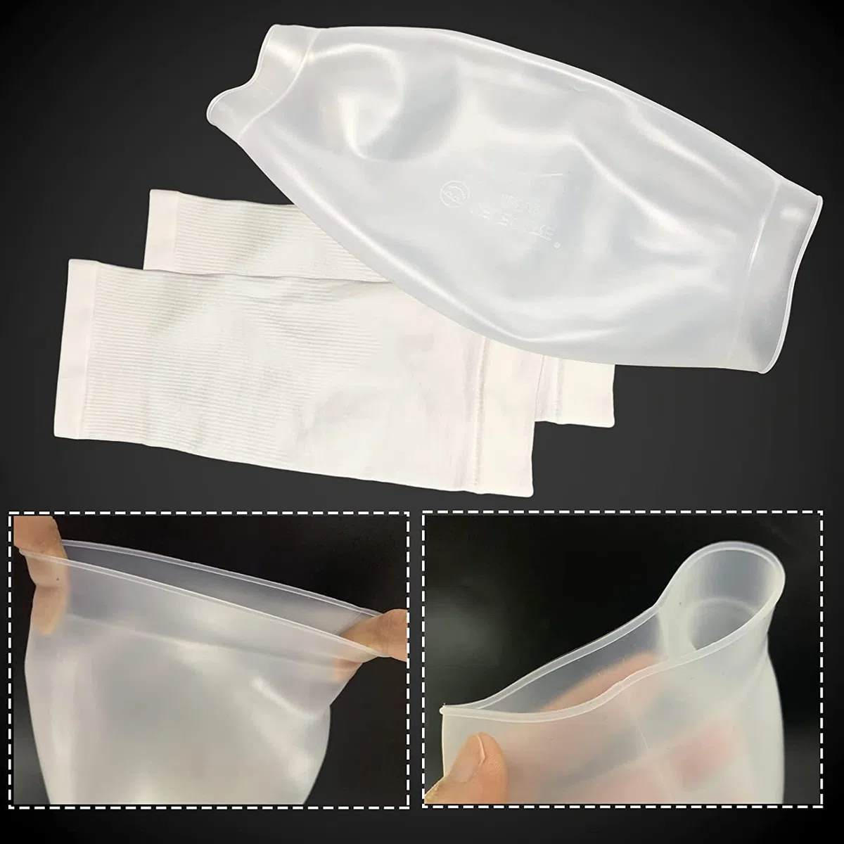 Housse de protection imperméable pour adulte PICC Line pour chimiothérapie, bras central Elbow pour adulte et enfant (S)