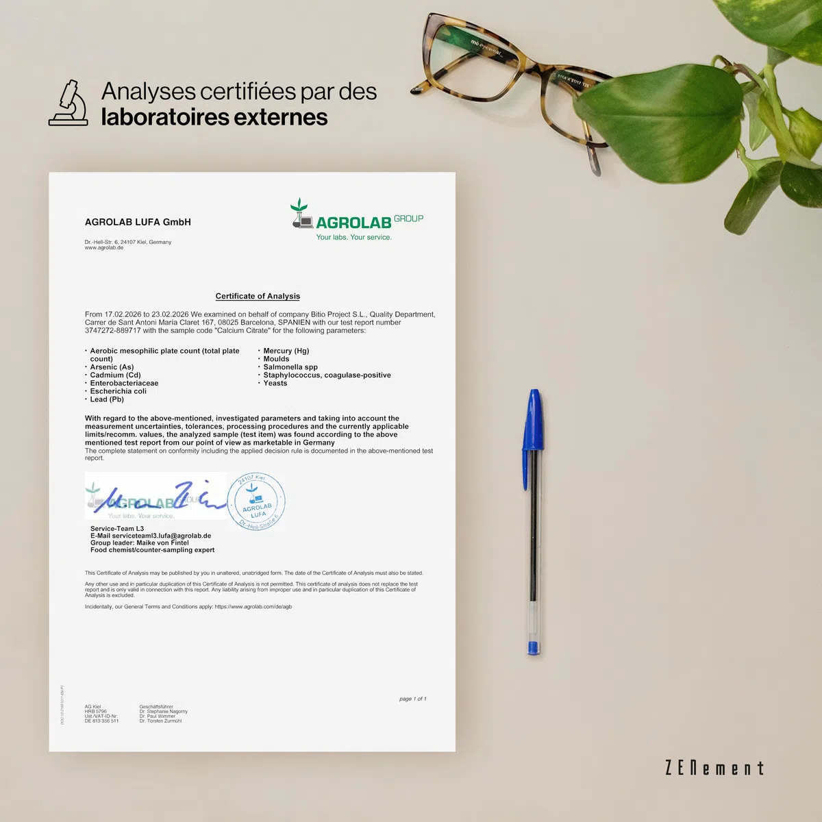 Citrate de Calcium avec Vitamine D3 et K2 - Pour des Dents, des Os et des Muscles Normaux - Formule Améliorée avec D3 et K2 - Haute Absorption - 120 Gélules Végétariennes
