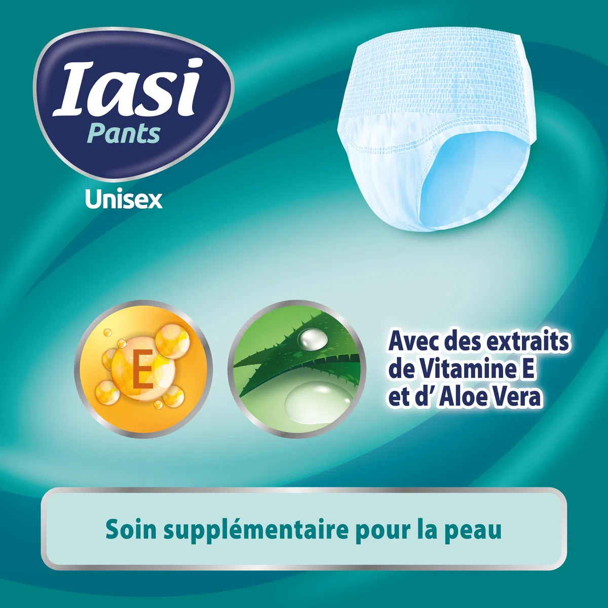 IASI Pants UNISEX haute protection, 10 culottes pour incontinence, absorption EXTRA, taille XXL, 10 unités