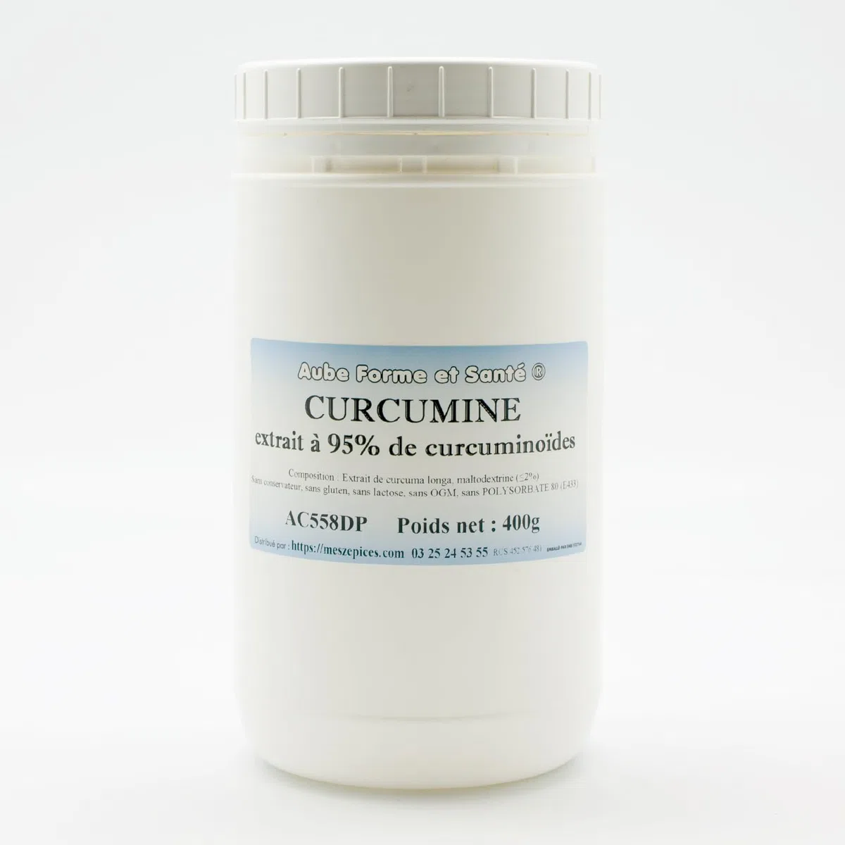 Curcumine - Pot inviolable 400 g