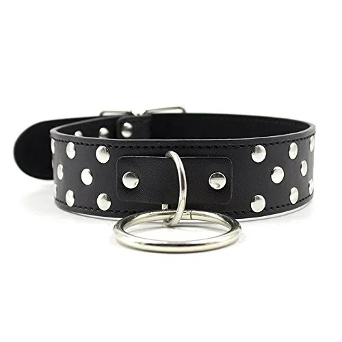 Collier sexe esclave sm érotique avec lignes en cuir torique servitude de lit collier harnais fétiche jouets sexuels, Noir , taille unique